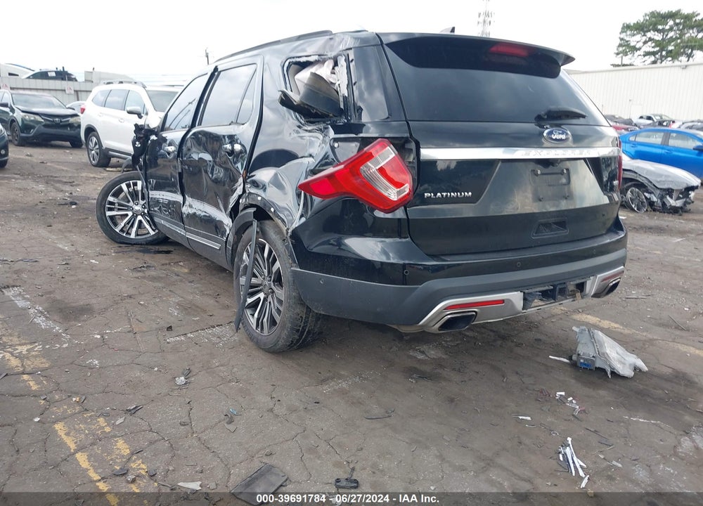 2016 FORD EXPLORER PLATINUM VIN: 1FM5K8HT8GGB40646