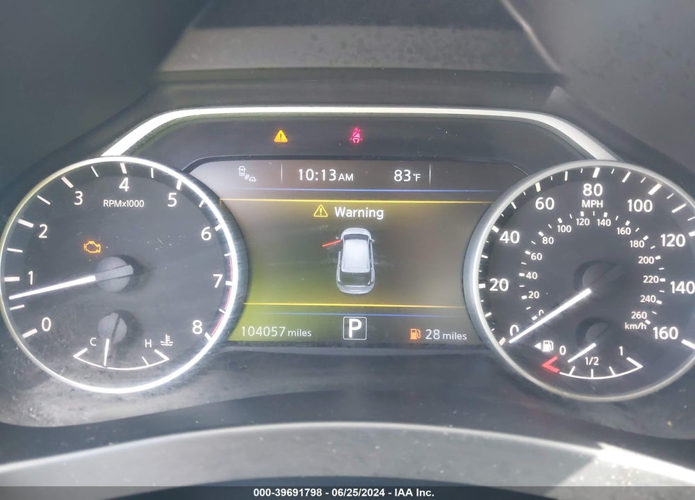 2018 NISSAN MURANO PLATINUM VIN: 5N1AZ2MG7JN158591