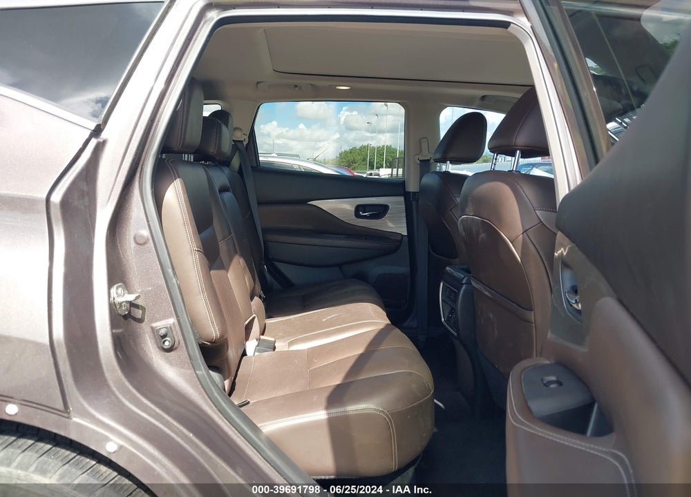 2018 NISSAN MURANO PLATINUM VIN: 5N1AZ2MG7JN158591