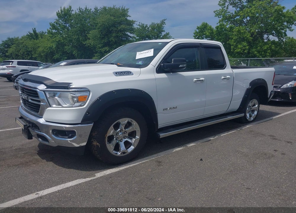 2019 RAM 1500 BIG HORN/LONE STAR QUAD CAB 4X4 6'4 BOX VIN: 1C6SRFBT7KN577419