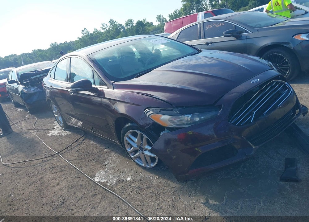 2013 FORD FUSION SE VIN: 3FA6P0HR9DR278903