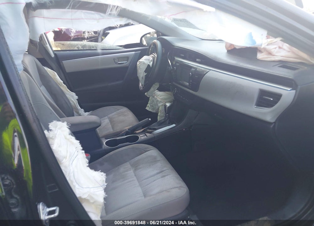 2016 TOYOTA COROLLA LE VIN: 2T1BURHE4GC655215