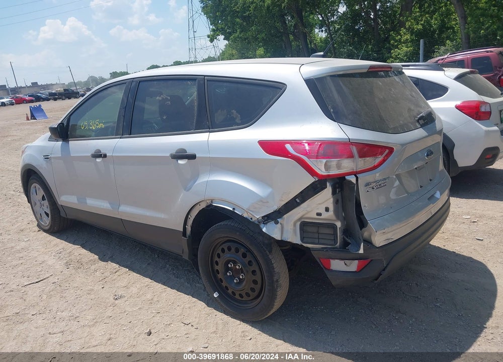 2014 FORD ESCAPE S VIN: 1FMCU0F79EUD24632