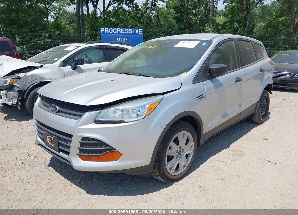 2014 FORD ESCAPE S VIN: 1FMCU0F79EUD24632