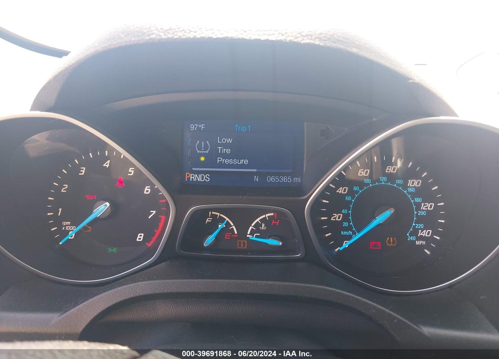 2014 FORD ESCAPE S VIN: 1FMCU0F79EUD24632