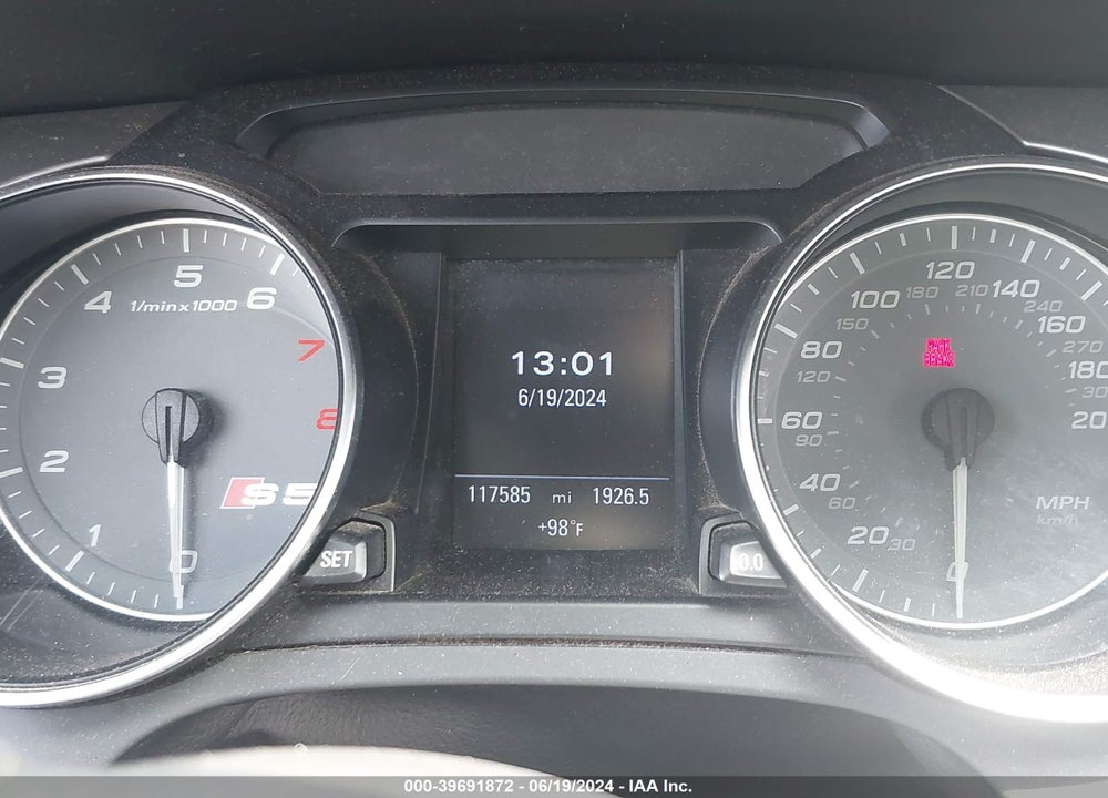 2008 AUDI S5 4.2L VIN: WAURV78T98A013462