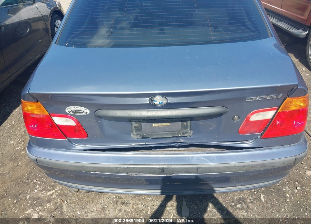 2001 BMW 325I VIN: WBAAN37401NJ14162