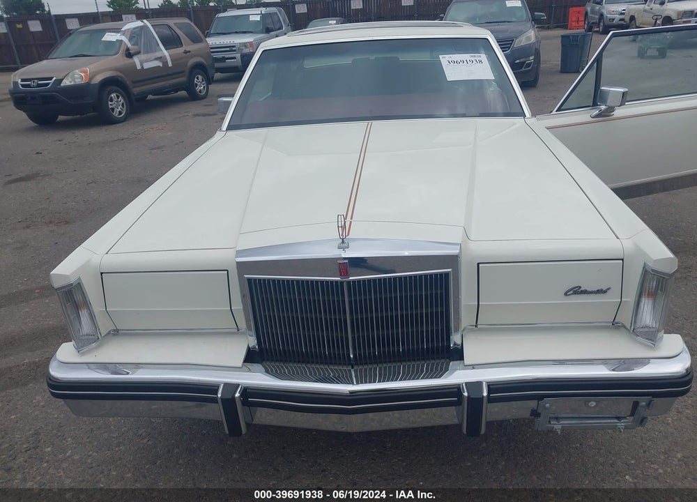 1982 LINCOLN MARK VI VIN: 1MRBP95F0CY646972