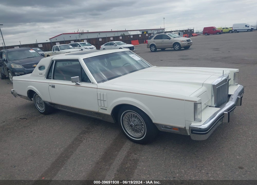 1982 LINCOLN MARK VI VIN: 1MRBP95F0CY646972