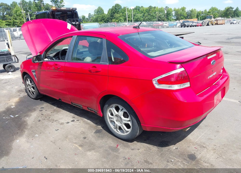 2008 FORD FOCUS SE/SES VIN: 1FAHP35N08W159202