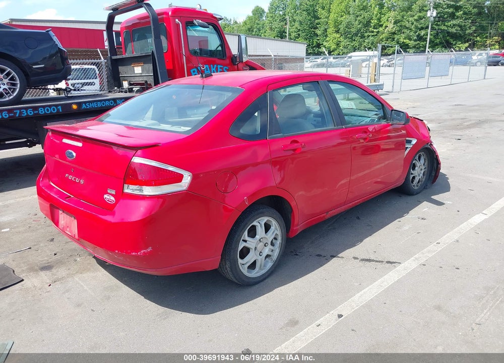 2008 FORD FOCUS SE/SES VIN: 1FAHP35N08W159202