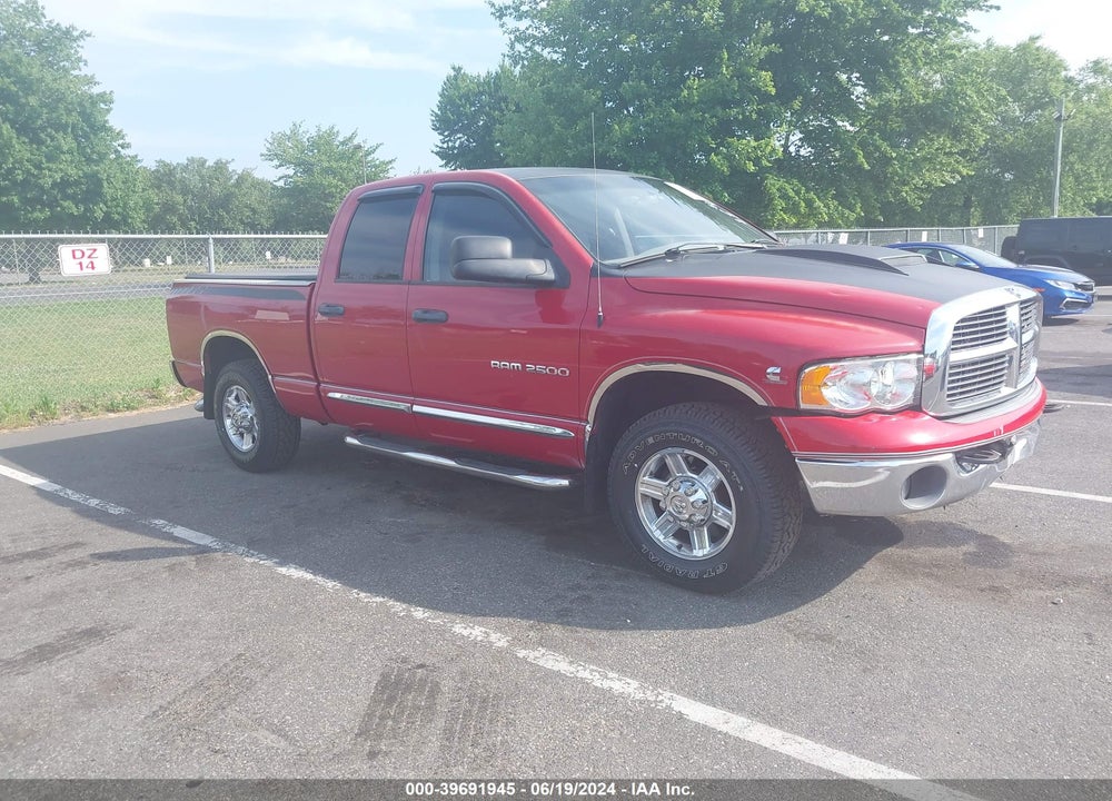 2004 DODGE RAM 2500 SLT/LARAMIE VIN: 3D7KA28C64G108727
