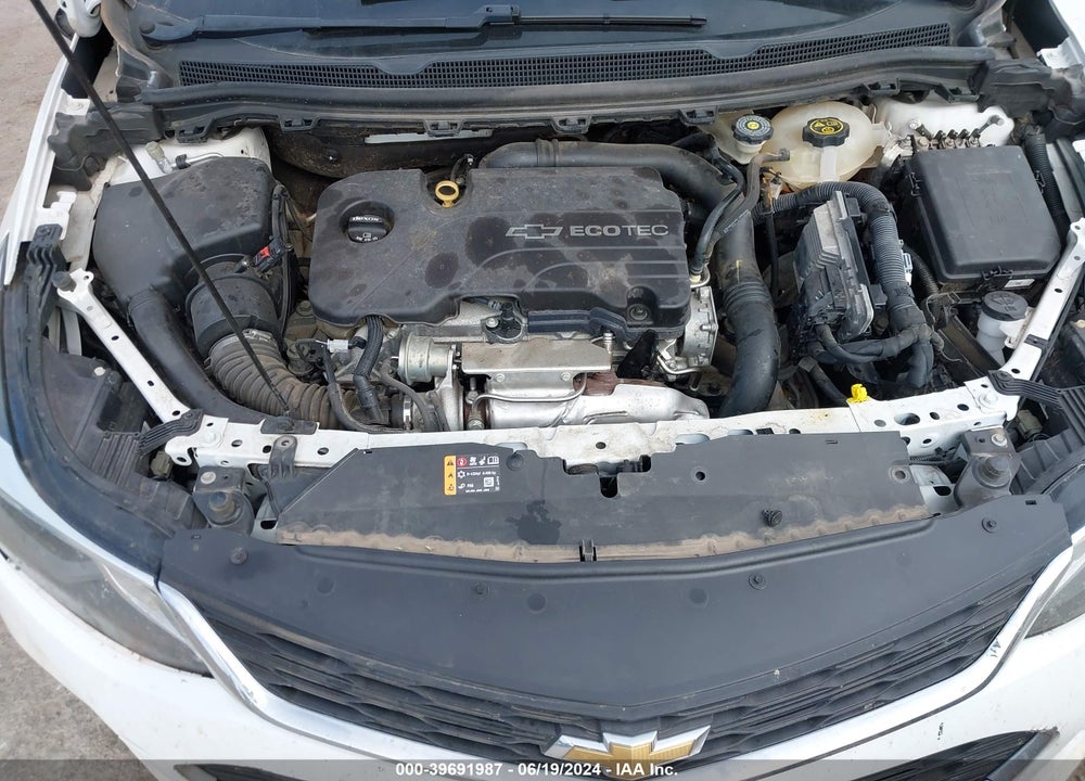 2017 CHEVROLET CRUZE LT AUTO VIN: 1G1BE5SM6H7255271
