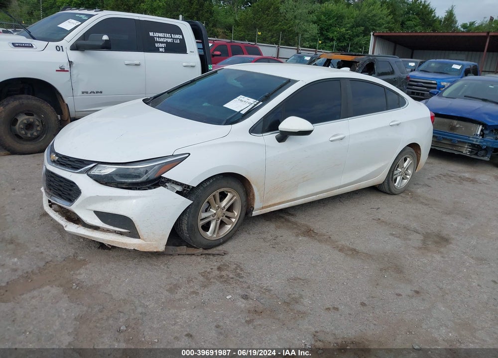 2017 CHEVROLET CRUZE LT AUTO VIN: 1G1BE5SM6H7255271