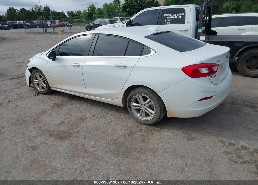 2017 CHEVROLET CRUZE LT AUTO VIN: 1G1BE5SM6H7255271