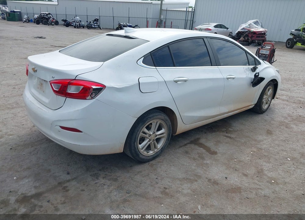 2017 CHEVROLET CRUZE LT AUTO VIN: 1G1BE5SM6H7255271