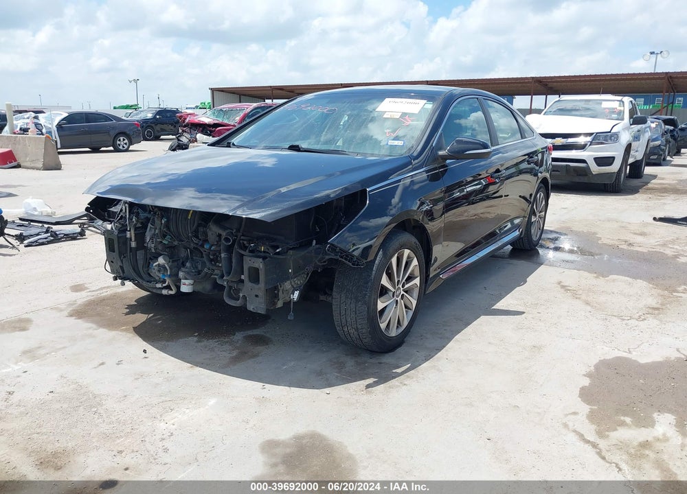 2016 HYUNDAI SONATA SPORT VIN: 5NPE34AF1GH402694