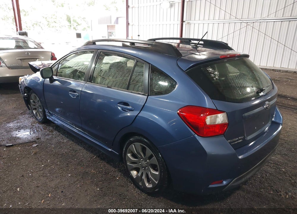 2013 SUBARU IMPREZA 2.0I SPORT LIMITED VIN: JF1GPAR60D2849309