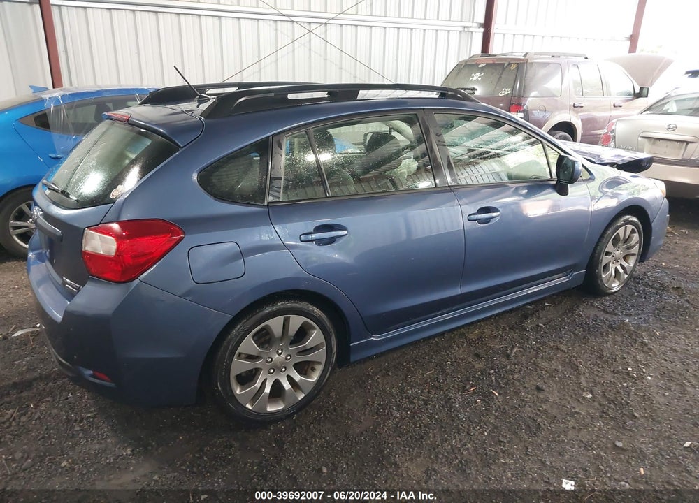 2013 SUBARU IMPREZA 2.0I SPORT LIMITED VIN: JF1GPAR60D2849309