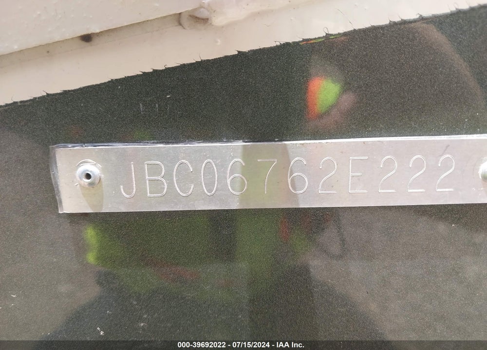 2022 EXPRESS OTHER VIN: JBC06762E222