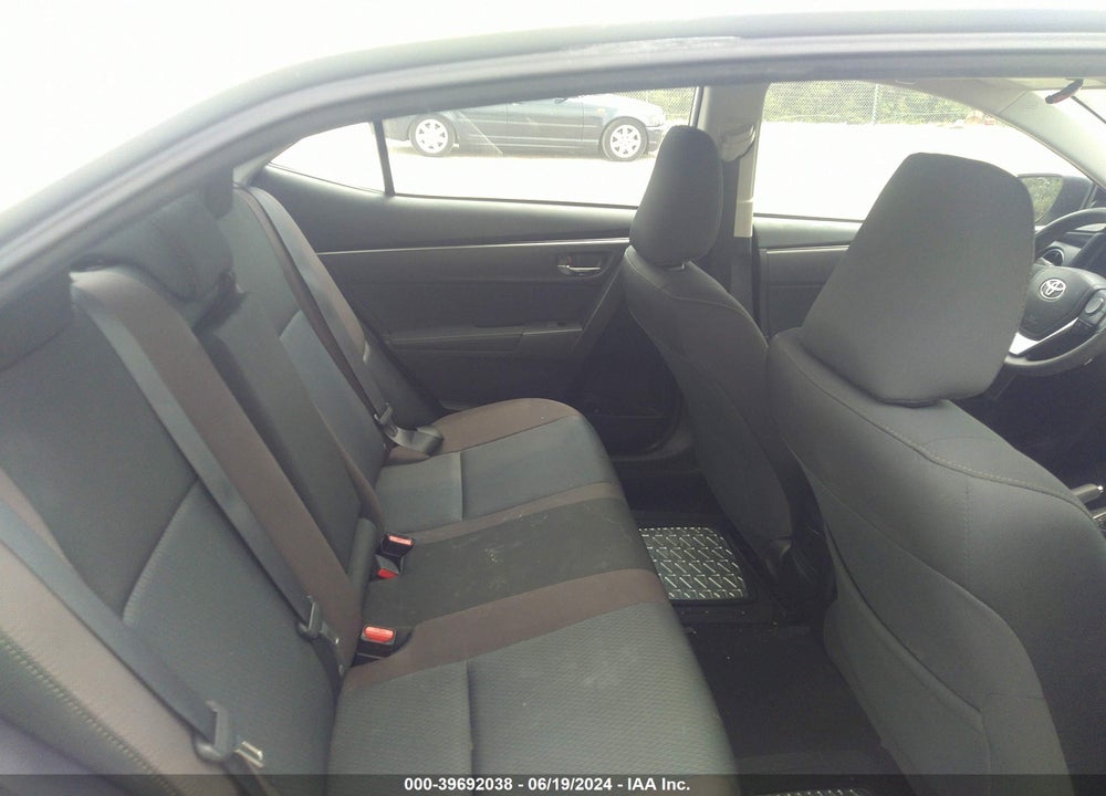 2017 TOYOTA COROLLA LE VIN: 2T1BURHEXHC922827
