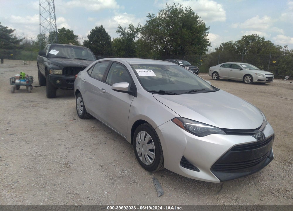 2017 TOYOTA COROLLA LE VIN: 2T1BURHEXHC922827