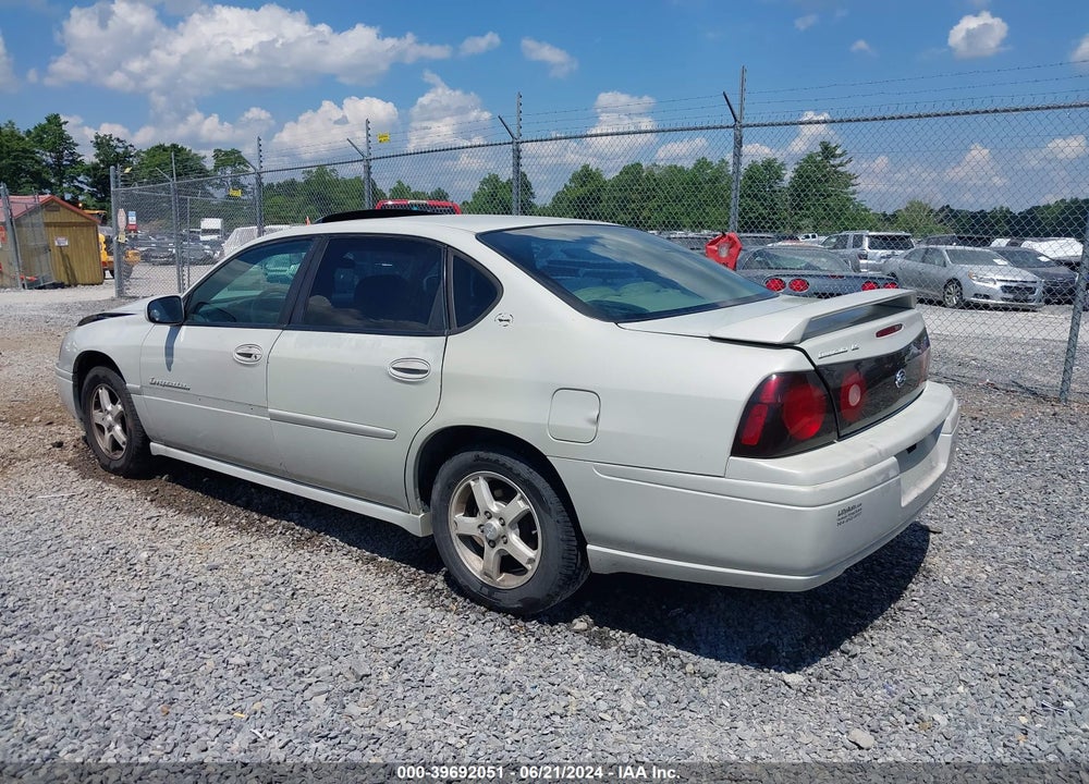 2004 CHEVROLET IMPALA LS VIN: 2G1WH52K049346293