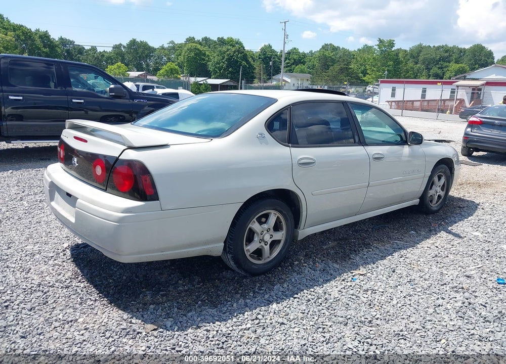 2004 CHEVROLET IMPALA LS VIN: 2G1WH52K049346293