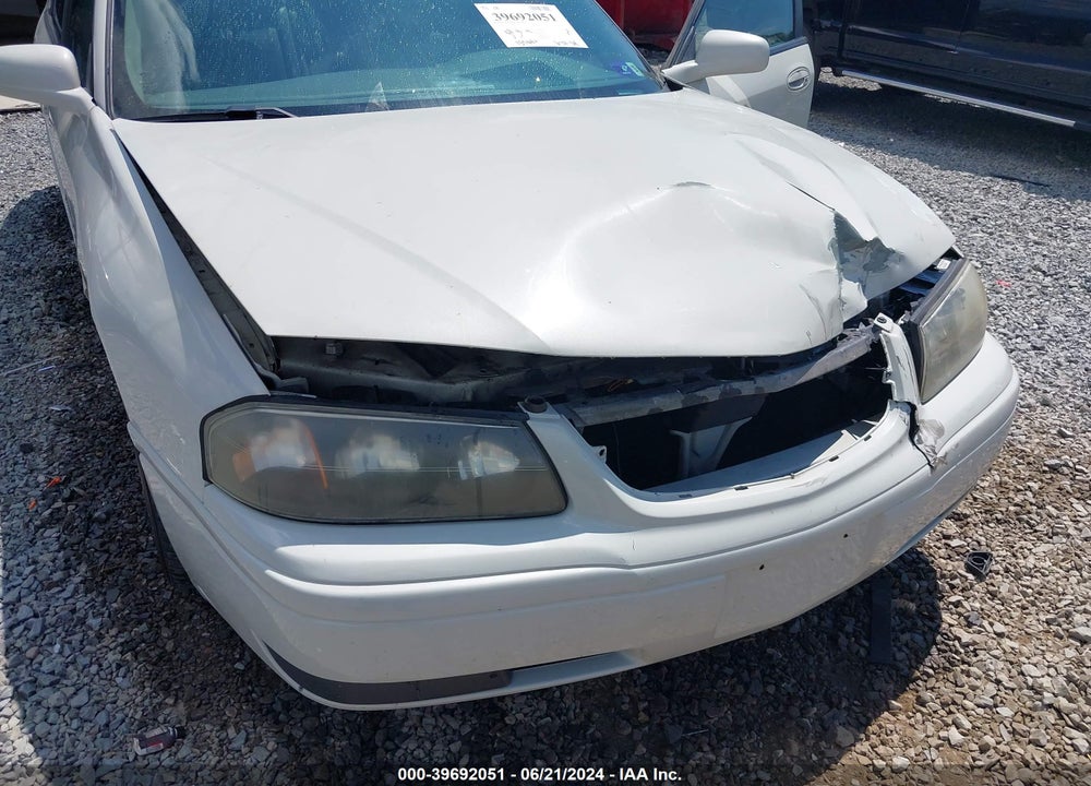 2004 CHEVROLET IMPALA LS VIN: 2G1WH52K049346293
