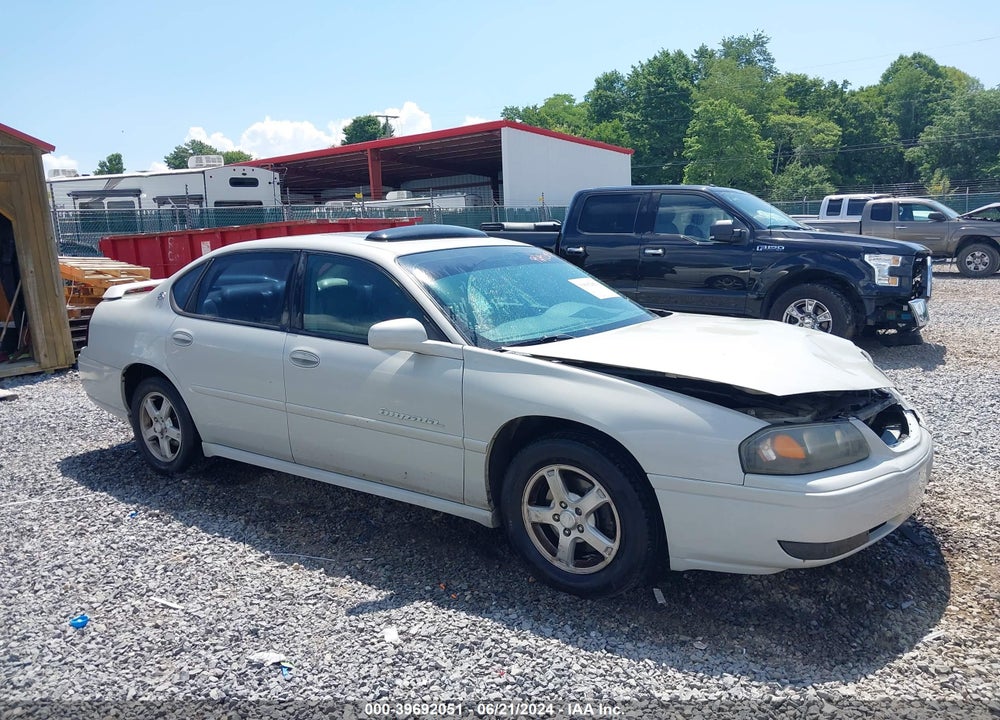 2004 CHEVROLET IMPALA LS VIN: 2G1WH52K049346293