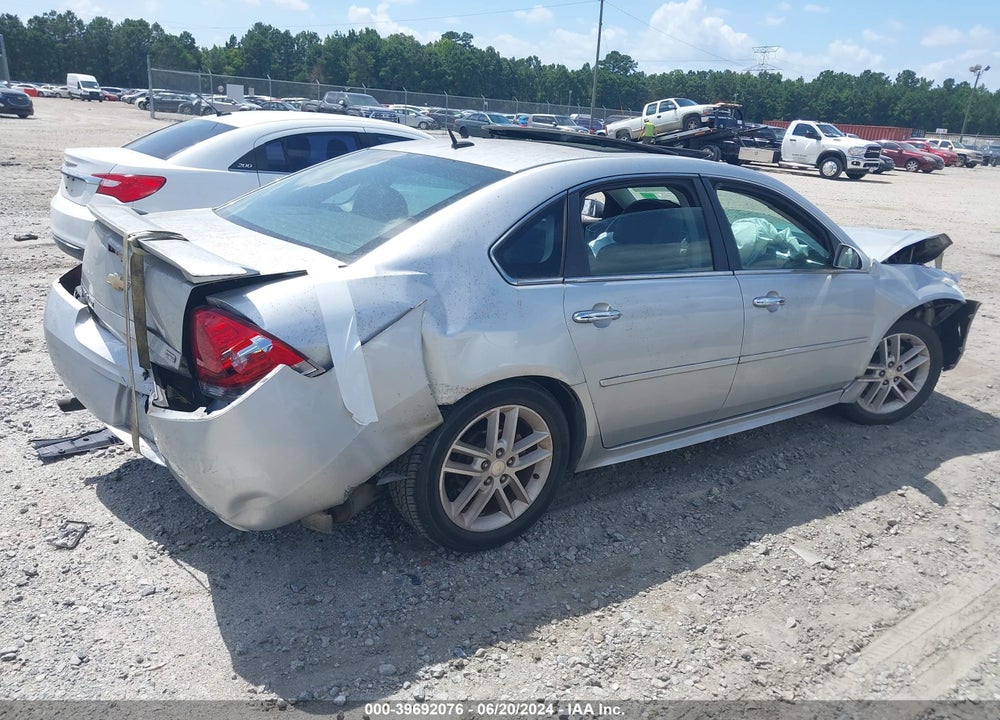 2014 CHEVROLET IMPALA LIMITED LTZ VIN: 2G1WC5E39E1137041