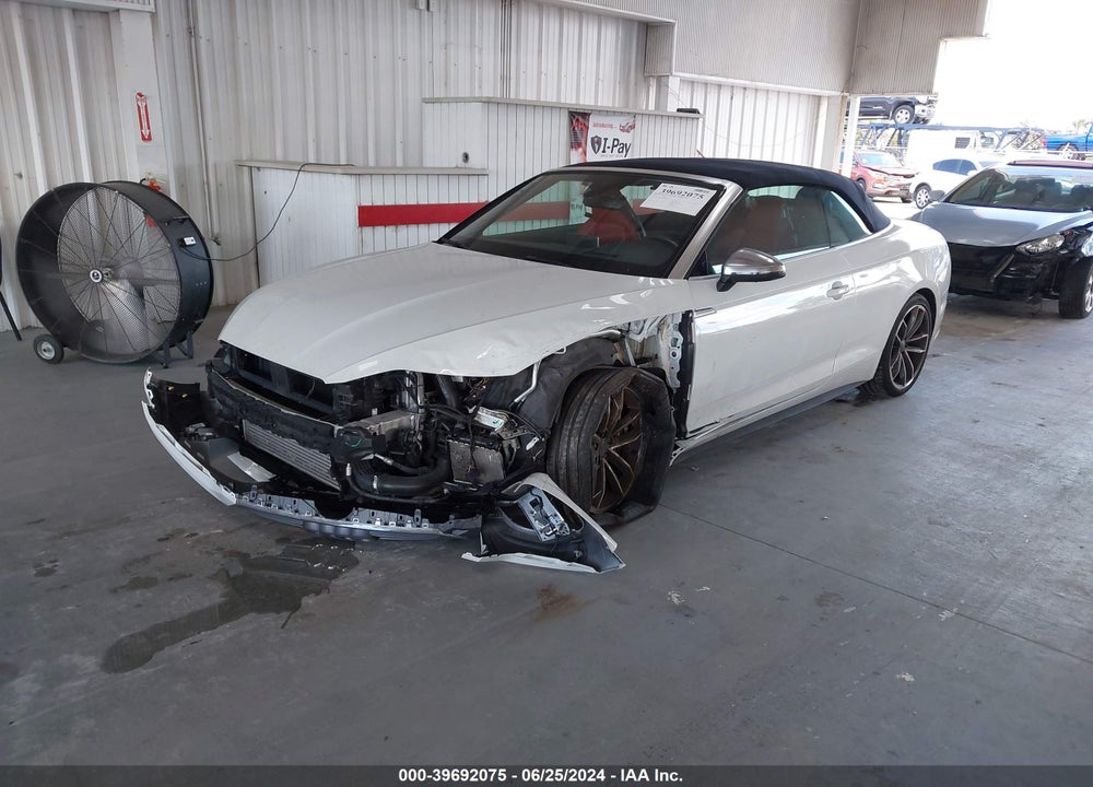 2018 AUDI S5 3.0T PREMIUM PLUS VIN: WAU24GF5XJN002994
