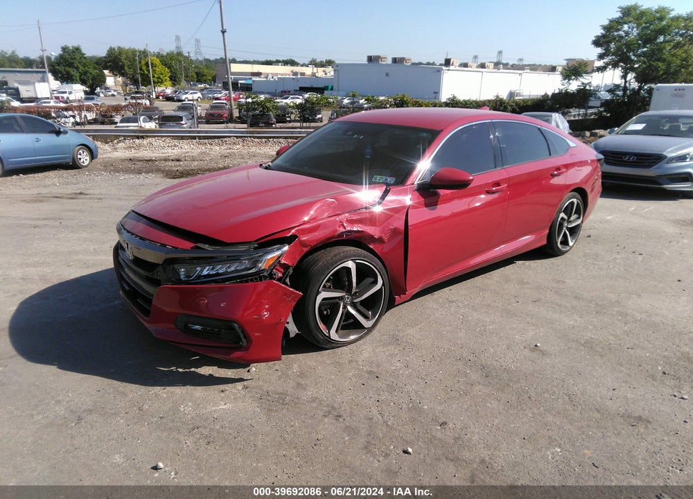 2019 HONDA ACCORD SPORT VIN: 1HGCV1F35KA033290