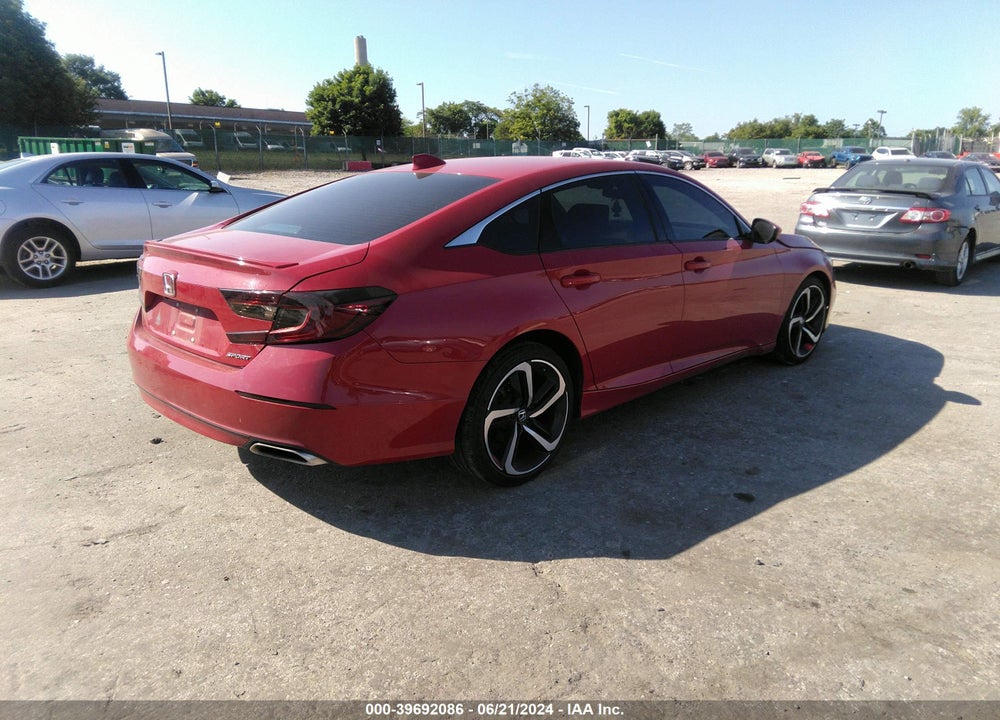 2019 HONDA ACCORD SPORT VIN: 1HGCV1F35KA033290