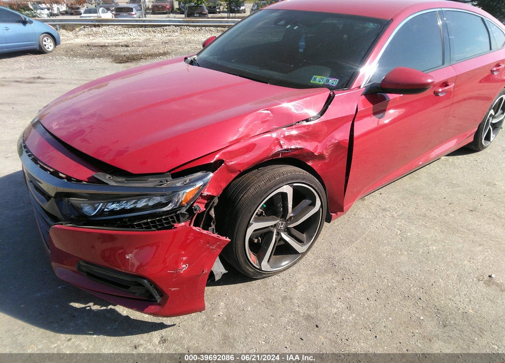 2019 HONDA ACCORD SPORT VIN: 1HGCV1F35KA033290