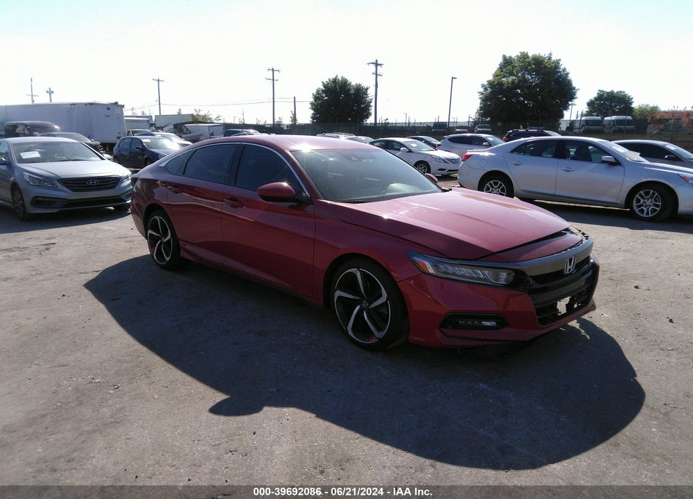 2019 HONDA ACCORD SPORT VIN: 1HGCV1F35KA033290
