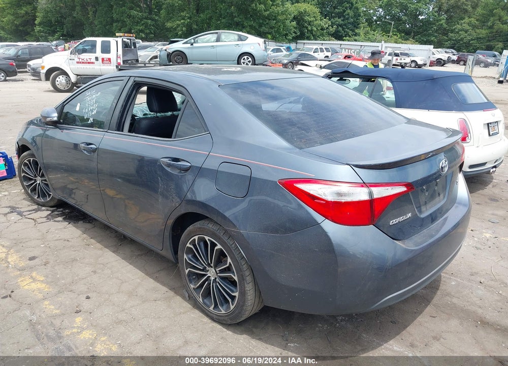 2016 TOYOTA COROLLA S PLUS VIN: 2T1BURHE3GC614039