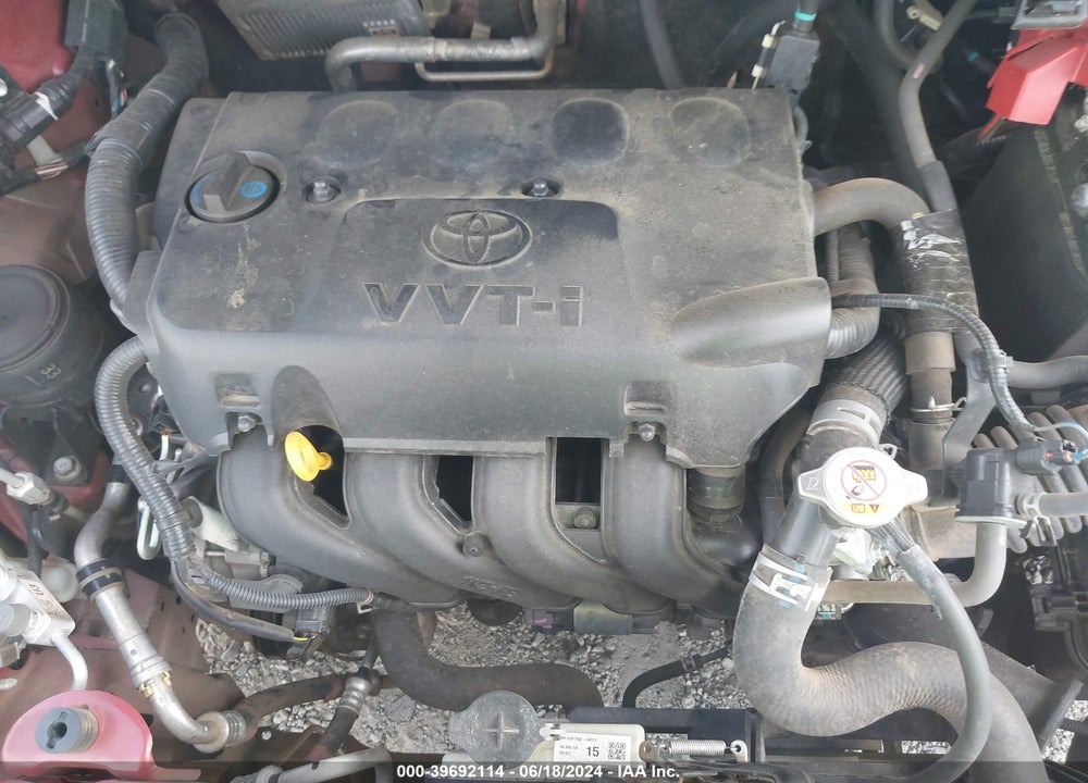 2018 TOYOTA YARIS L VIN: VNKKTUD30JA097618