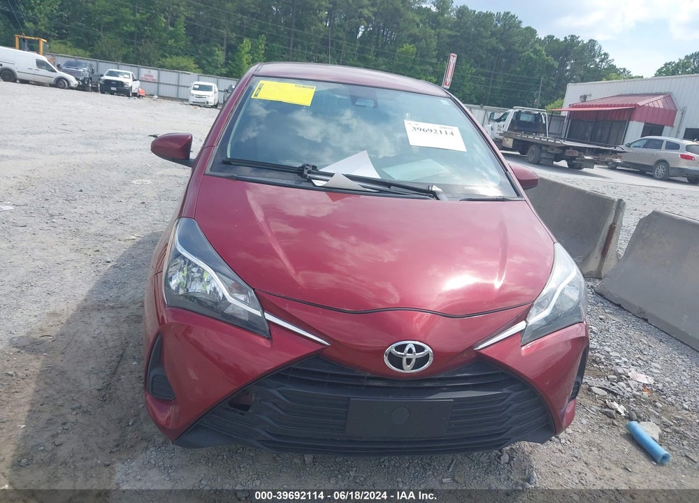 2018 TOYOTA YARIS L VIN: VNKKTUD30JA097618
