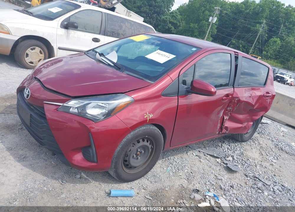2018 TOYOTA YARIS L VIN: VNKKTUD30JA097618