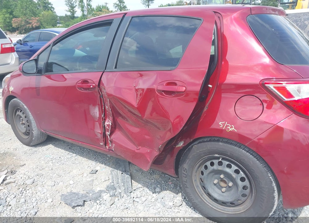 2018 TOYOTA YARIS L VIN: VNKKTUD30JA097618