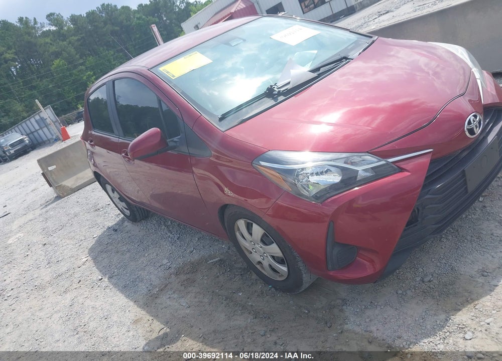 2018 TOYOTA YARIS L VIN: VNKKTUD30JA097618