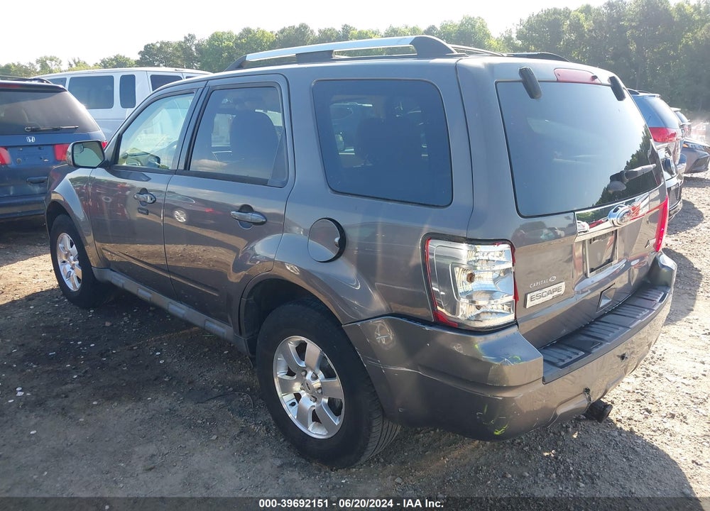 2011 FORD ESCAPE VIN: 1FMCU0EGXBKC59606