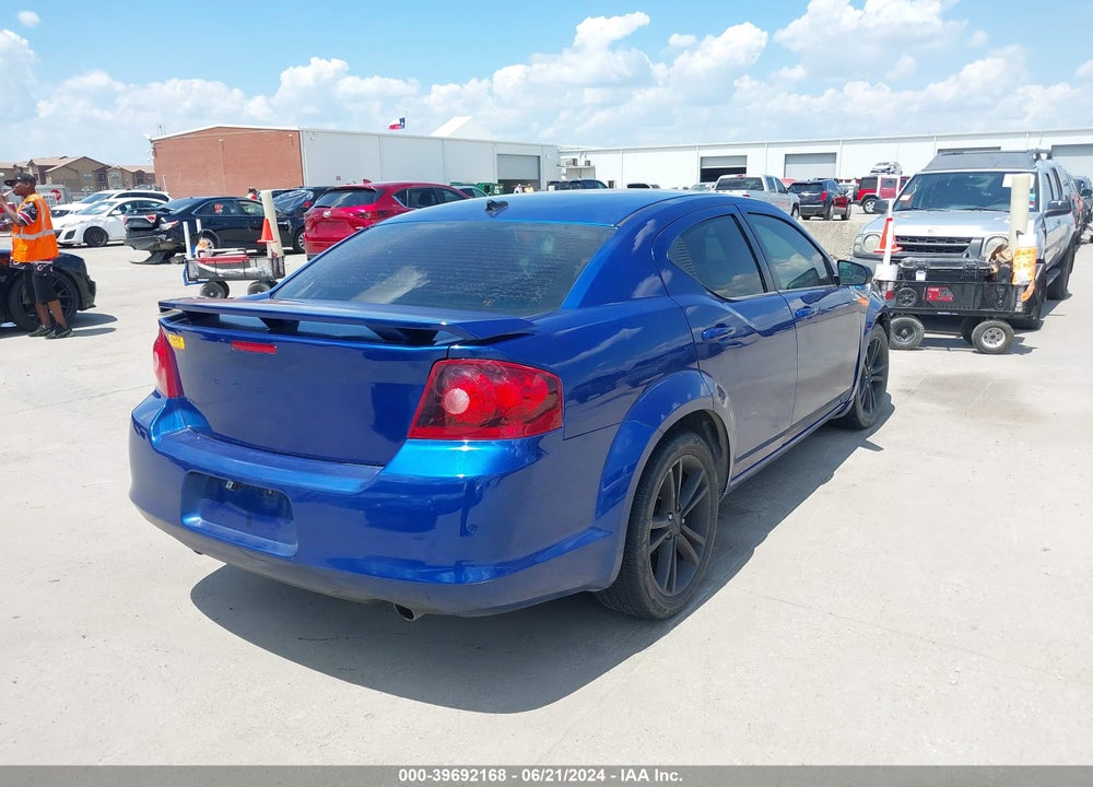 2014 DODGE AVENGER SE VIN: 1C3CDZAG3EN129396