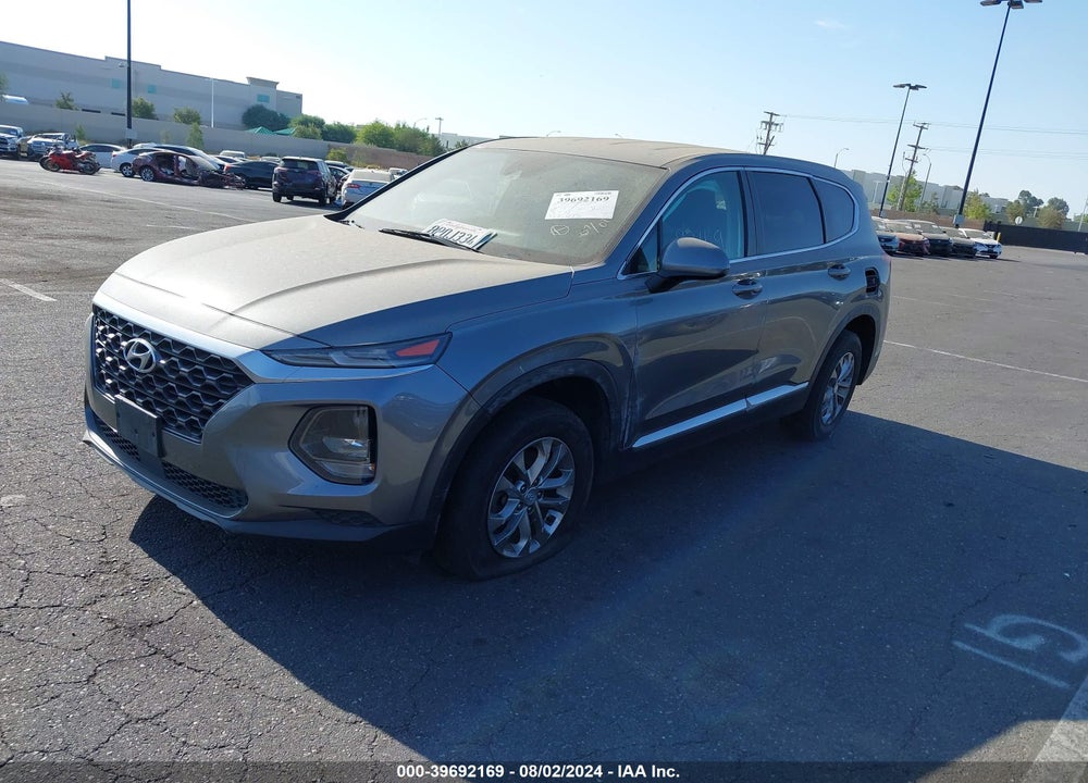 2019 HYUNDAI SANTA FE SE VIN: 5NMS23AD0KH084488