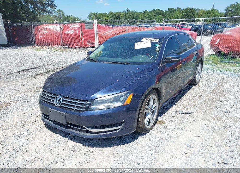 2015 VOLKSWAGEN PASSAT 2.0L TDI SE VIN: 1VWBV7A30FC030244