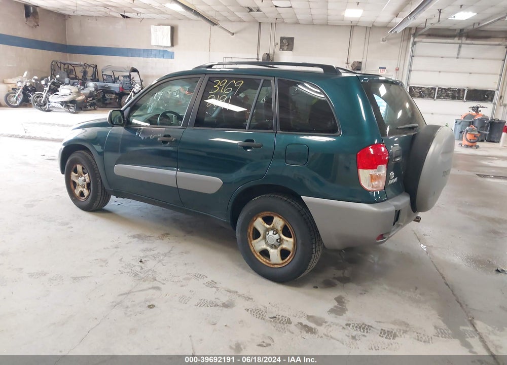 2002 TOYOTA RAV4 VIN: JTEGH20V620067893