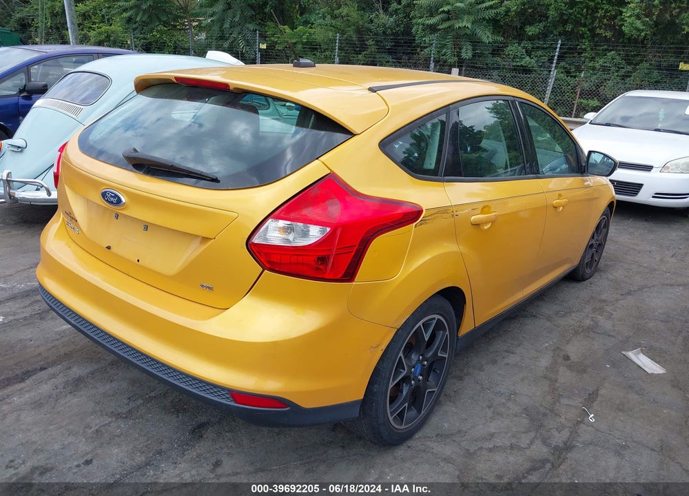 2012 FORD FOCUS SE VIN: 1FAHP3K28CL386156