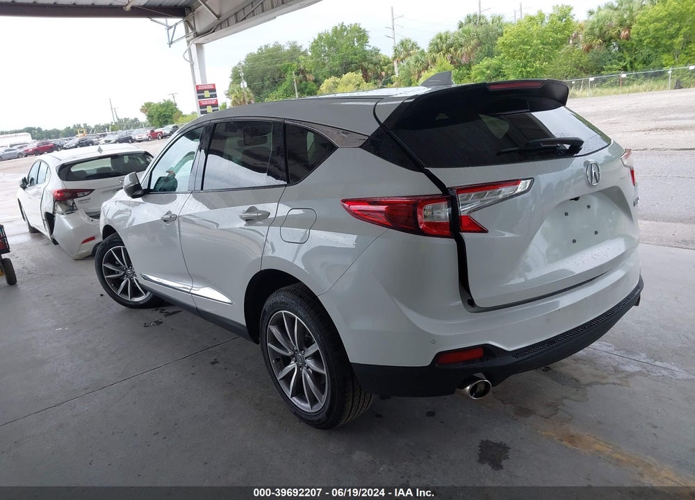 2021 ACURA RDX TECHNOLOGY PACKAGE VIN: 5J8TC1H59ML012020