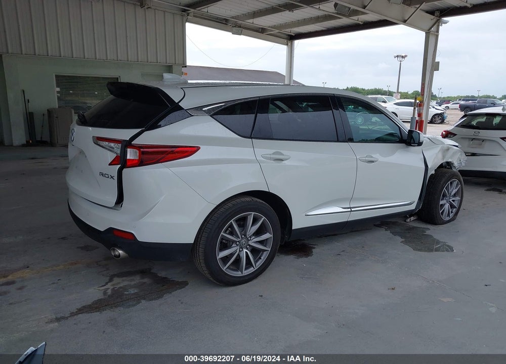 2021 ACURA RDX TECHNOLOGY PACKAGE VIN: 5J8TC1H59ML012020